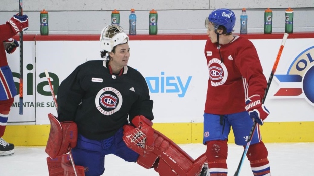 Carey Price and Brendan Gallagher 