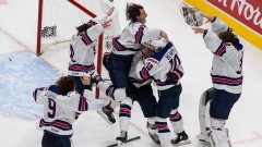 United States celebrates World Juniors victory