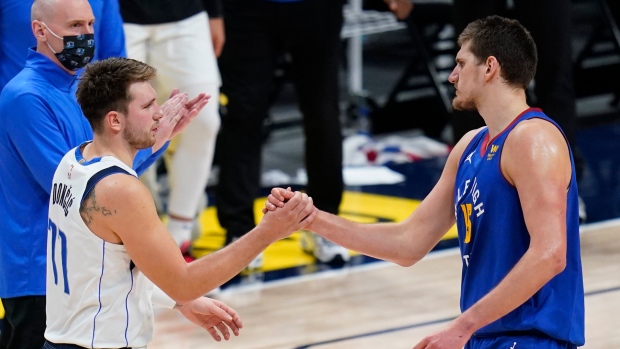 Luka Doncic Nikola Jokic, The Canadian Press Luka Doncic Nikola Jokic