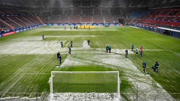 Madrid El Sadar Stadium, The Canadian Press Madrid El Sadar Stadium