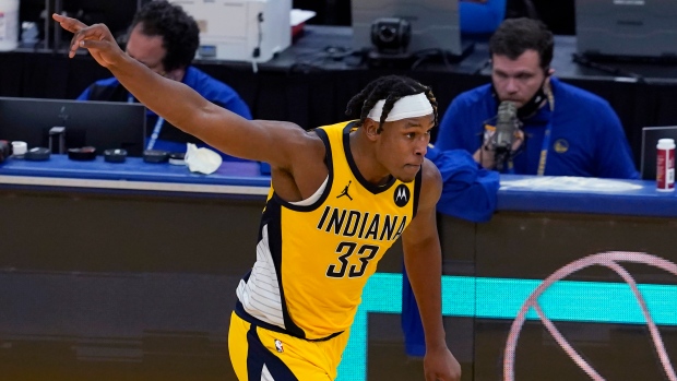 Myles Turner, The Canadian Press Myles Turner