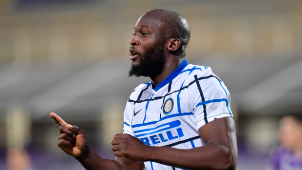 Inter's Romelu Lukaku 