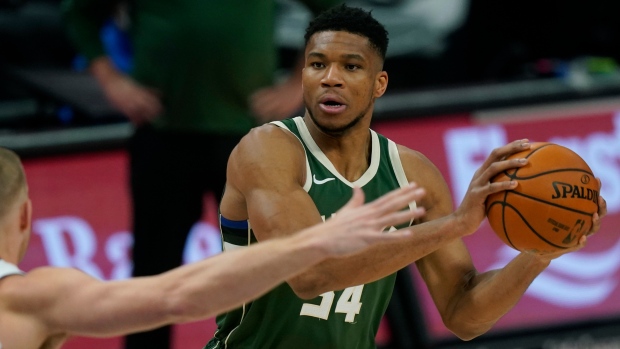 Giannis Antetokounmpo, The Canadian Press Giannis Antetokounmpo