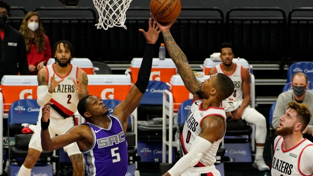 Damian Lillard, The Canadian Press Damian Lillard