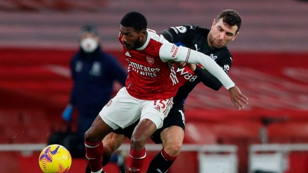 Crystal Palace's James McArthur, right, tries to stop Arsenal's Ainsley Maitland-Niles, The Canadian Press Crystal Palace's James McArthur, right, tries to stop Arsenal's Ainsley Maitland-Niles