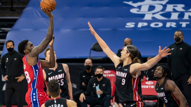 Shake Milton, Kelly Olynyk, The Canadian Press Shake Milton, Kelly Olynyk