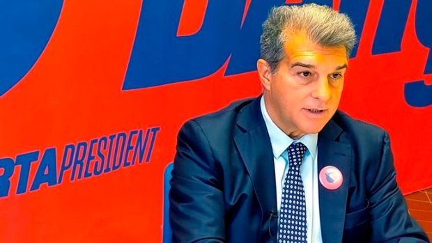 Joan Laporta, The Canadian Press Joan Laporta
