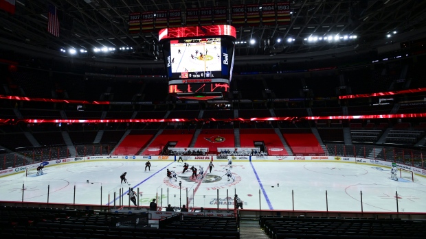 Maple Leafs vs. Senators, The Canadian Press Maple Leafs vs. Senators