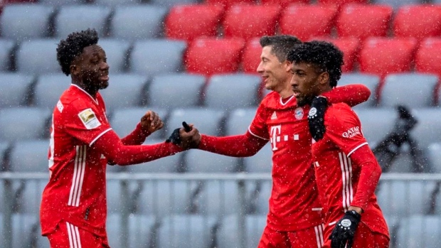 Bayern Munich celebrates