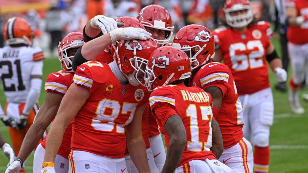 Travis Kelce, The Canadian Press Travis Kelce