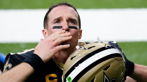 Drew Brees, The Canadian Press Drew Brees