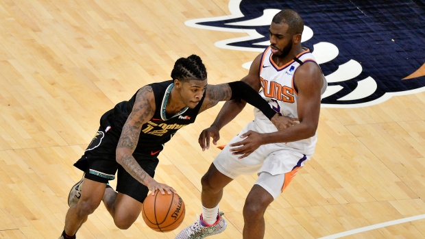 Ja Morant and Chris Paul, The Canadian Press Ja Morant and Chris Paul
