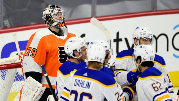 Buffalo Sabres celebrate