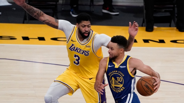 Stephen Curry and Anthony Davis, The Canadian Press Stephen Curry and Anthony Davis