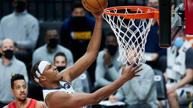 Myles Turner, The Canadian Press Myles Turner