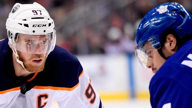 Connor McDavid and Auston Matthews, The Canadian Press Connor McDavid and Auston Matthews