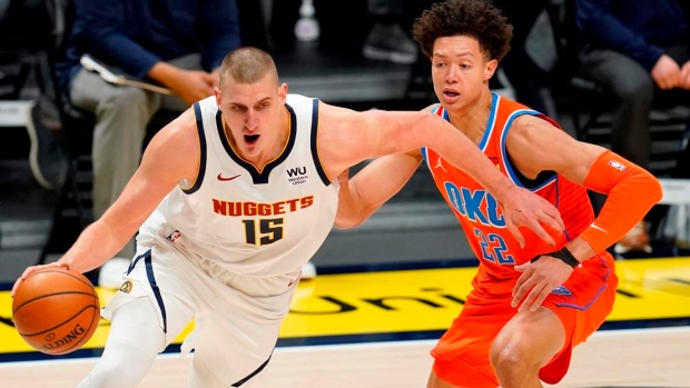 Nikola Jokic Isaiah Roby, The Canadian Press Nikola Jokic Isaiah Roby