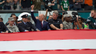 Joe Biden at Eagles game in 2016