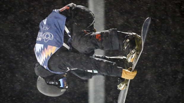 World snowboard championship , The Canadian Press World snowboard championship