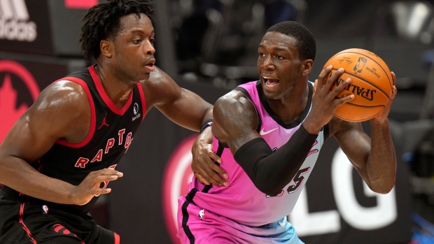 OG Anunoby, Kendrick Nunn, The Canadian Press OG Anunoby, Kendrick Nunn