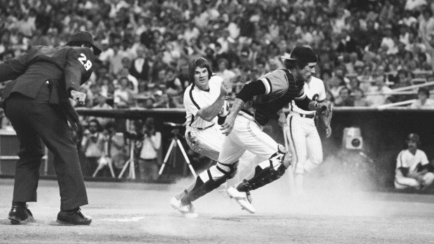 Pete Rose and Mike Sadek, The Canadian Press Pete Rose and Mike Sadek