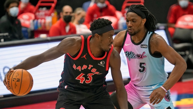 Toronto Raptors forward Pascal Siakam