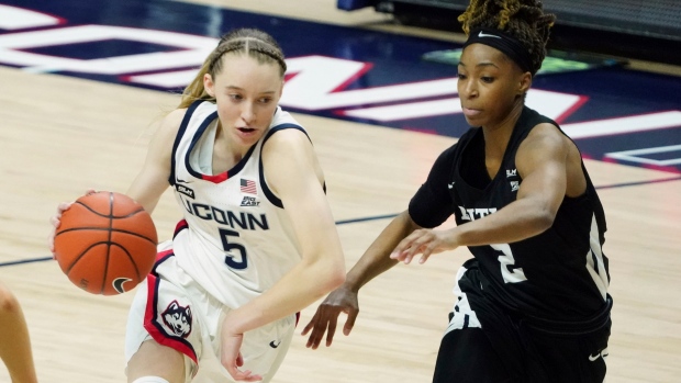 Connecticut Paige Bueckers Butler Genesis Parker , The Canadian Press Connecticut Paige Bueckers Butler Genesis Parker