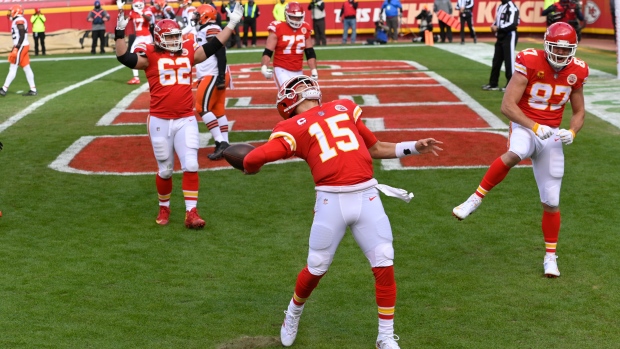 Patrick Mahomes, The Canadian Press Patrick Mahomes