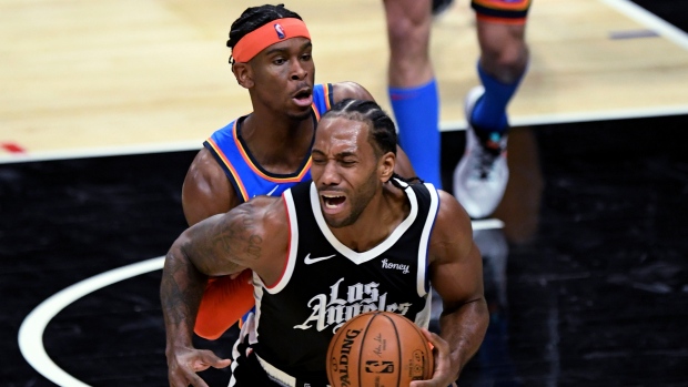 Shai Gilgeous-Alexander Kawhi Leonard, The Canadian Press Shai Gilgeous-Alexander Kawhi Leonard