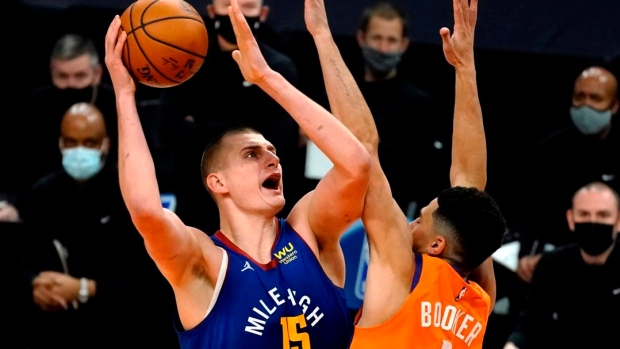 Nikola Jokic, The Canadian Press Nikola Jokic