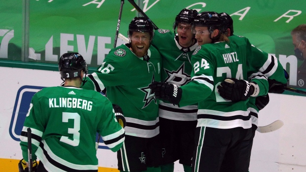 John Klingberg Joe Pavelski Roope Hintz Denis Gurianov, The Canadian Press John Klingberg Joe Pavelski Roope Hintz Denis Gurianov