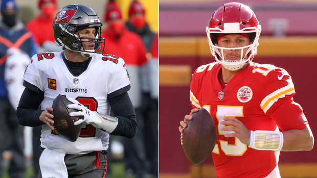 Watch Chiefs' Patrick Mahomes warm up before Super Bowl LV