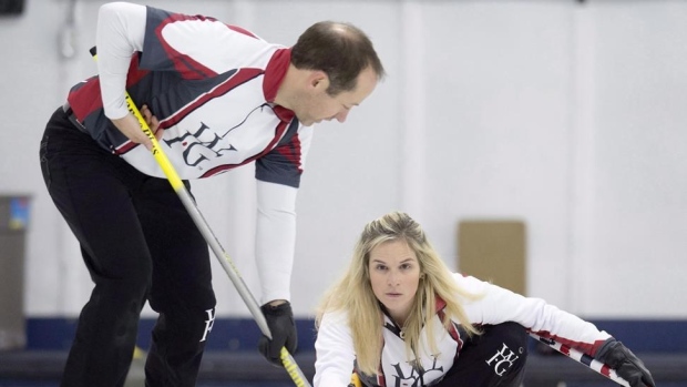 Brent Laing and Jennifer Jones, The Canadian Press Brent Laing and Jennifer Jones