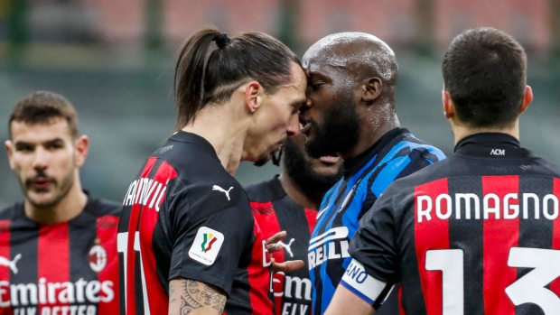 Ibrahimovic and Lukaku, The Canadian Press Ibrahimovic and Lukaku