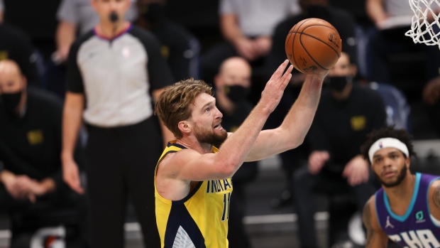 Indiana Pacers forward Domantas Sabonis