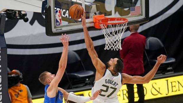 Utah Jazz center Rudy Gobert