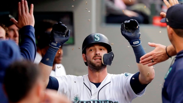 Mitch Haniger, The Canadian Press Mitch Haniger