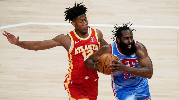 De'Andre Hunter James Harden, The Canadian Press De'Andre Hunter James Harden