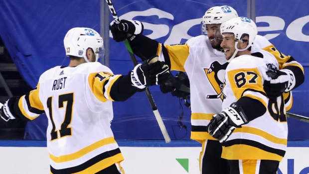 Bryan Rust Pierre-Olivier Joseph Sidney Crosby, The Canadian Press Bryan Rust Pierre-Olivier Joseph Sidney Crosby