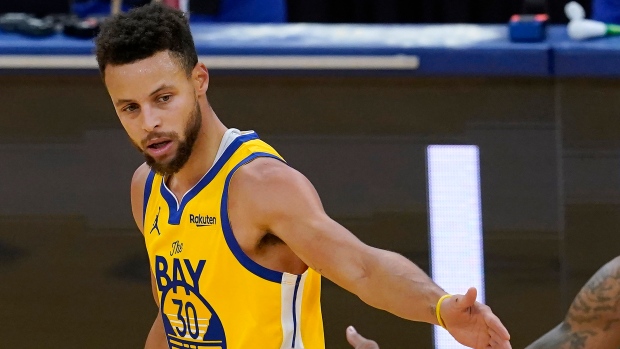 Steph Curry , The Canadian Press Steph Curry