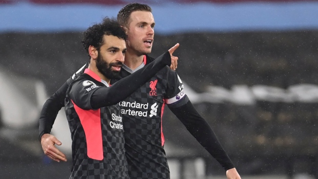 Mohamed Salah Jordan Henderson