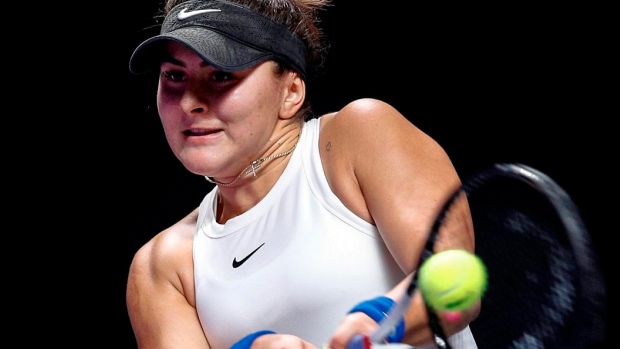 Bianca Andreescu, The Canadian Press Bianca Andreescu