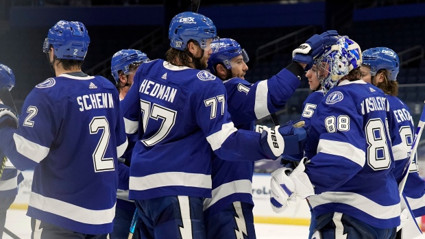 Tampa Bay Lightning celebrate 