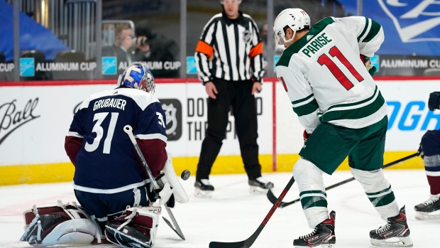 Philipp Grubauer Zach Parise