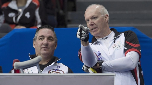 Glenn Howard and Wayne Middaugh 