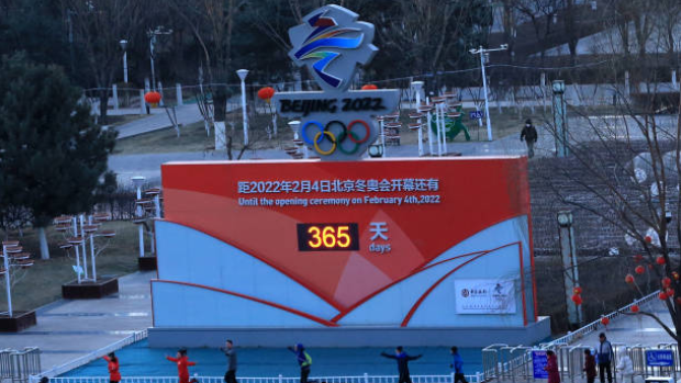 Beijing 2022 Countdown Clock