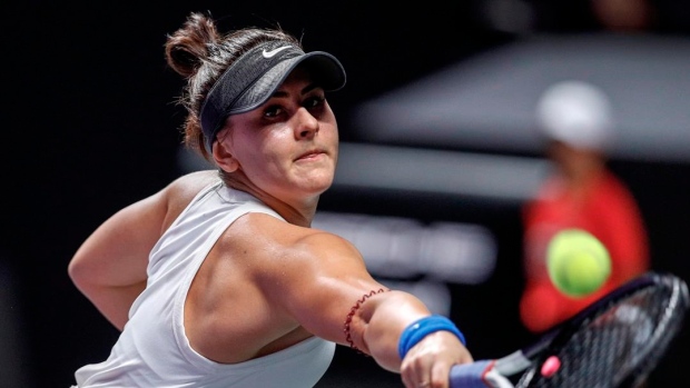 Bianca Andreescu, The Canadian Press Bianca Andreescu