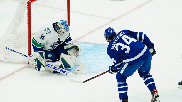 Auston Matthews Thatcher Demko Auston Matthews Thatcher Demko