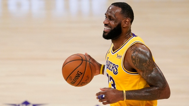 LeBron and Davis gear up for Lakers' title def