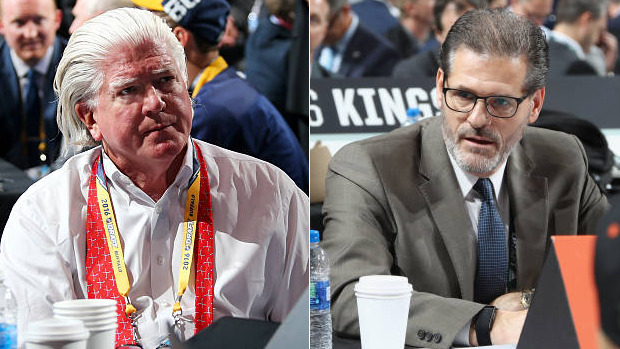 Brian Burke/ Ron Hextall, Getty Images Brian Burke/ Ron Hextall